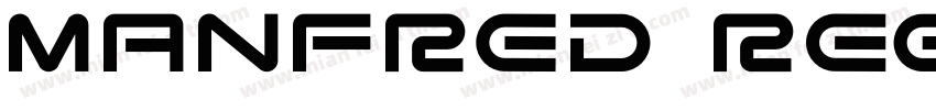 MANFRED Regular字体转换